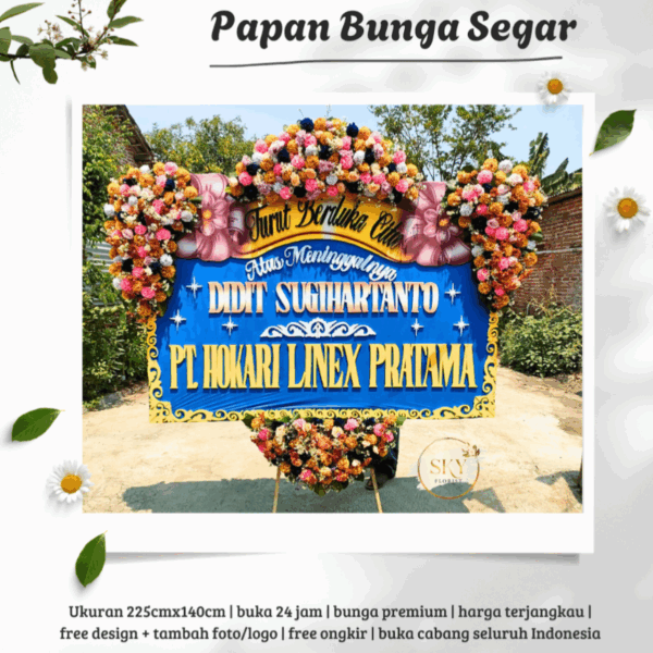Bunga Papan Duka Cita Styrofoam