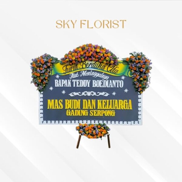 Bunga Papan Duka Cita Styrofoam