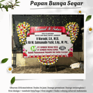 Bunga Papan Selamat & Sukses